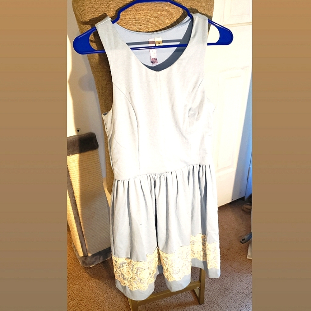 Alya Blue Mini Dress